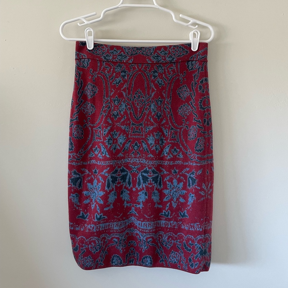 Peruvian Patterned Skirt From Peru - image 1